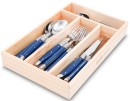 Heritage-24pc-Laguiole-Cutlery-Set-in-Blue Sale