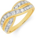 9ct-Gold-Diamond-Ring Sale