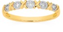 9ct-Gold-Diamond-Hugs-Kisses-Band Sale