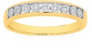 9ct-Gold-Diamond-Anniversary-Band Sale