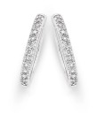 9ct-White-Gold-Diamond-Huggie-Earrings Sale