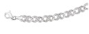 9ct-White-Gold-Diamond-Infinity-Bracelet Sale