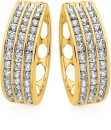 9ct-Gold-Diamond-Huggies-Earrings Sale