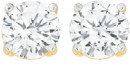 9ct-Gold-Cubic-Zirconia-Stud-Earrings Sale