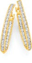 9ct-Gold-Cubic-Zirconia-Channel-Set-Front-Inside-Set-Hoop-Earrings Sale