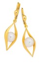 9ct-Gold-Cultured-Freshwater-Pearl-Lever-Back-Earrings Sale