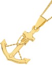 9ct-Gold-Anchor-Gents-Pendant Sale