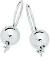 Sterling-Silver-8mm-Euroball-Earrings Sale