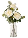 Tall-Glass-Vase-with-Rose-Arrangement Sale