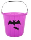 Spooky-Hollow-Bat-Plastic-Treat-Bucket Sale