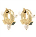 Cleopatras-Bling-Gold-Theodora-Hoop-Earrings Sale