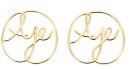 Aje-Eternal-Logo-Hoop-Earrings Sale