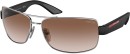 Prada-Pillow-Gunmetal-Gradient-Brown-Male-Sunglasses Sale