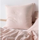 David-Jones-Collection-Washed-Linen-European-Pillowcases-in-Natural-Linen Sale