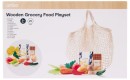 21-Piece-Wooden-Grocery-Food-Playset Sale