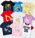 Short-Sleeve-Placement-Print-T-Shirt Sale