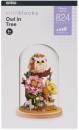 824-Piece-Mini-Blocks-Flower-Series-Owl-in-Tree Sale