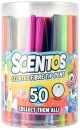 50-Pack-Scentos-Scented-Fibre-Tip-Pens Sale