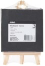 NEW-3-Pack-Mini-Easel-and-Canvas-Black Sale