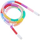 NEW-USB-C-to-Lightning-Beaded-Cable-Rainbow Sale