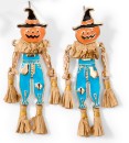 Halloween-Scarecrow-Drop-Earrings-Blue Sale