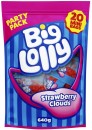 20-Pack-Big-Lolly-Strawberry-Clouds-Party-Pack-640g Sale