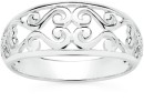 Sterling-Silver-Domed-Filigree-Ring Sale