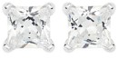 Sterling-Silver-5mm-Square-Cubic-Zirconia-4-Claw-Martini-Cast-Studs Sale