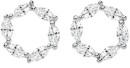 Sterling-Silver-Radial-Marquise-Cubic-Zirconia-Studs Sale