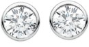 Sterling-Silver-5mm-Cubic-Zirconia-Bezel-with-Heart-Detail-Studs Sale