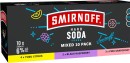 NEW-Smirnoff-Hard-Soda-Mixed-Cans-10X330mL Sale