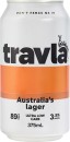 NEW-Travla-Full-Strength-Lager-Cans-375mL Sale