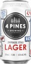 4-Pines-Japanese-Lager-Cans-375mL Sale