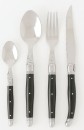 Heritage-24pc-Laguiole-Cutlery-Set-in-Black Sale