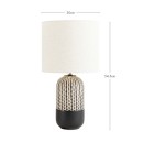 River-BlackNatural-54cm-Table-Lamp-by-Habitat Sale