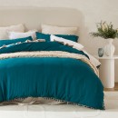 Talia-Dark-Teal-Quilt-Cover-Set-by-Essentials Sale