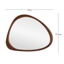 Pebbles-Dark-Brown-Mirror-by-MUSE Sale