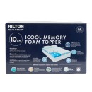 Relax-Therapy-Icool-10cm-Memory-Foam-Topper-by-Hilton Sale