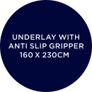 Underlay-with-Anti-Slip-Gripper-160-x-230cm Sale