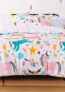 Ombre-Blue-Magical-Unicorns-Quilt-Cover-Set Sale