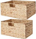 Living-Space-Storage-Cube-Basket-Natural-40-x-30-x-18cm Sale