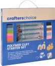 Crafters-Choice-101-Piece-Oven-Bake-Clay-Starter-Set Sale