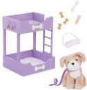 Our-Generation-Pup-Bunks-Pet-Bunk-Bed-Plush-Puppy-Set Sale