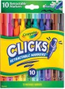 Crayola-Clicks-10-Pack-Retractable-Markers Sale