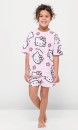 Hello-Kitty-Cotton-Pyjama-Set-Pink Sale