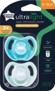 Tommee-Tippee-Ultra-Light-Silicone-Soother-6-18-Months-2-Pack Sale