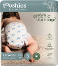 Tooshies-Nappies-Organic-Bamboo-Size-2-4-18-24-Pack-Crawler Sale