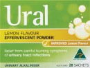 Ural-Lemon-Flavour-Effervescent-Powder-28-Sachets Sale