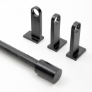 Calvin-Extendable-Matte-Black-Rod-Set-by-Habitat Sale