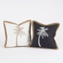 Little-Cove-Palm-Square-Cushion-by-Habitat Sale